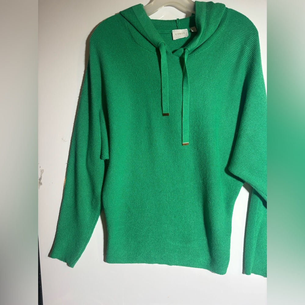 Cyrus Vibrant Green Knit Sweater